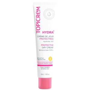 TOPICREM HYDRA+ Crème de jour protectrice SPF50 Peaux déshydratées