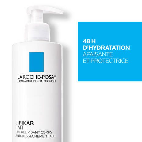 Lipikar Lait Hydratant relipidant, peau sèche et sensible. Haute hydratation – Image 2