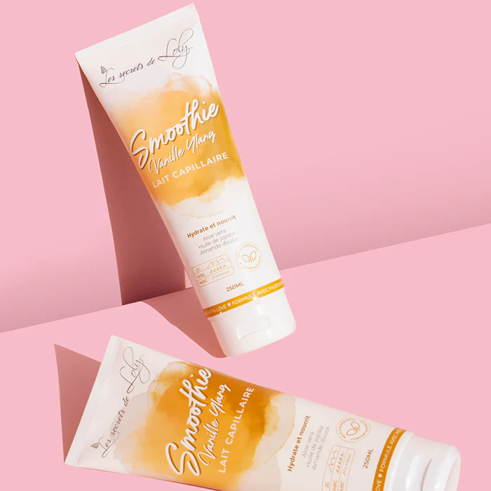 Les secrets de Loly, Smoothie Vanille Ylang Lait sans rinçage très nourrissant - 250ml – Image 2