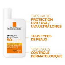 Anthelios UVMUNE 400 Crème Solaire fluide invisible sans parfum