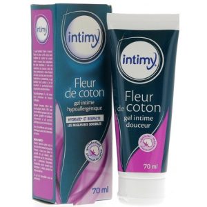 Intimy gel intime fleur de coton - Tube de 70 ml