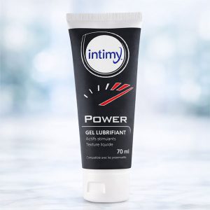 INTIMY Power – Gel Lubrifiant aux Actifs Stimulants (Texture Liquide) – Tube de 70 ml