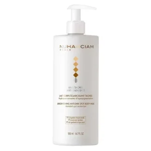 Nuhanciam Paris – Lait Corps Éclaircissant Anti‑Taches & Hydratant Intense (500 ml)