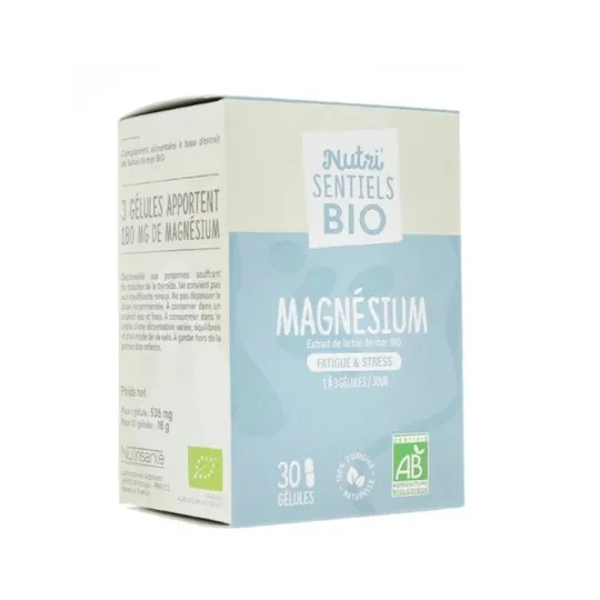 NUTRI'SENTIELS BIO Magnesium 30 gélules