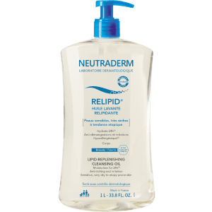 NEUTRADERM RELIPID + Huile lavante relipidante 1L