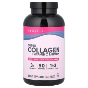 NEOCELL Super Collagen + Vitamine C & Biotin, 270 comprimés