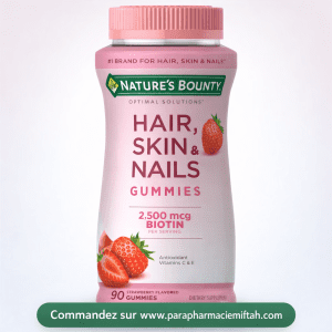 Nature’s Bounty Hair, Skin & Nails Gummies – Biotine 2500 mcg