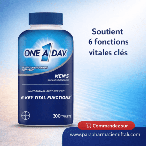 One A Day Men’s Complete Multivitamin – Complément Hommes 300 Comprimés