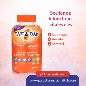 One A Day Women’s Complete Multivitamin – Complément Femmes 200 Comprimés