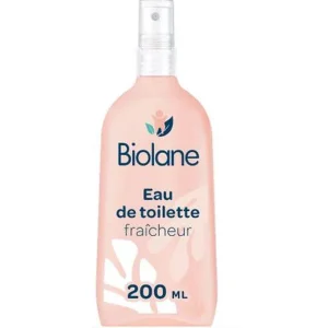 Biolane Eau de Toilette Fraîcheur Sans Alcool 200 ml