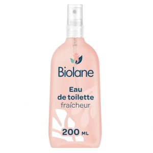 Biolane Eau de Toilette Fraîcheur pour Bébé – Parfum Douceur – 200 ml
