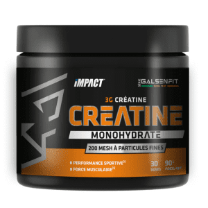 Impact Créatine Monohydrate – Performance Sportive & Force Musculaire (90g)