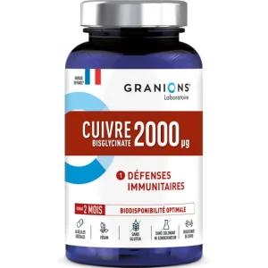 Granions Cuivre 2Mg Immunité 60 Gélules