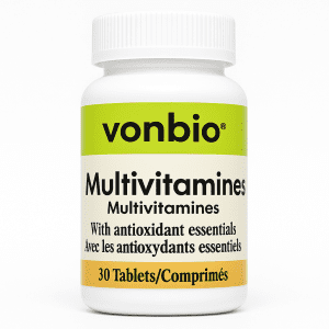 VONBIO Multivitamines Avec Anti-oxydants 30 Comprimés