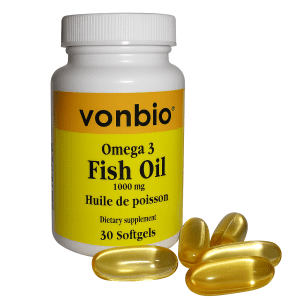 VONBIO Omega 3 Huile De Poisson 30 Gelules