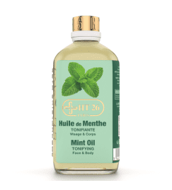 HT26 Huile de Menthe Tonifiante – Visage & Corps 125 ml