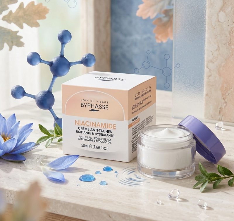Byphasse Crème Anti-Taches Niacinamide – Unifiante & Hydratante – 50ml