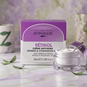 Byphasse Crème Anti-Rides Rétinol – Fermeté & Hydratation 24H – 50ml