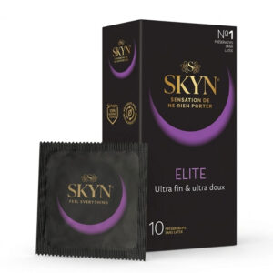SKYN Elite - Préservatifs Sans Latex Ultra Fins & Ultra Doux (Boîte de 10)